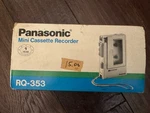Vintage *new* 1980'S Panasonic RQ-353 Recorder Standard Cassettes Japan. Fixed Price $75.00.