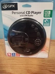 Gpx PC332B Black Personal Cd Player Fm Radio 60-SEC Anti-skip Earbuds Included. Fixed Price $19.95.