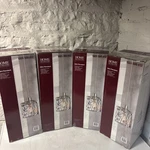 Five Pendant Light Polished Chrome Water Cube Glass Shade Home Decorators. Fixed Price $100.00.