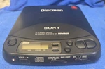 Vtg Working Sony Discman D-121 Cd Compact Player 1993 Megabass Portable Sku 401. Fixed Price $85.00.