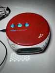Sony Walkman D-EJ360 Psyc Cd Player Red Portable Discman With Headphones. Fixed Price $67.23.