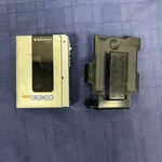 Sanyo M-G1 Portable Cassette Player Walkman W/ Belt Clip For Parts And Repair. Fixed Price $49.00.