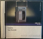 Optimus Vox CTR-113 Voice Activated Cassette Tape Recorder Vintage Tested. Fixed Price $22.49.