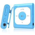Agptek Clip MP3 Player With Bluetooth, A53PL Portable Music 64GB,. Fixed Price $48.41.