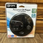 New Gpx PC332B Portable Cd Player With Anti-skip Protection Fm Radio And Black. Fixed Price $34.95.