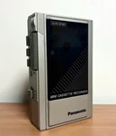 Vintage Panasonic Mini Cassette Recorder Model RQ-340 Made Japan, Tested. Fixed Price $19.99.