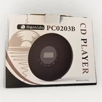 Hernido Vintage Portable Cd Player PC0201B Rechargeable Anti Skip. Black.. Fixed Price $19.99.