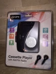 Gpx Cassette Player With Am.fm Radio Damaged Package. Fixed Price $18.69.