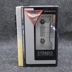 Vintage Sanyo Model MGP10 Stereo Portable Cassette Tape Player Gray Tested Works. Fixed Price $30.00.