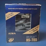 Vintage Aiwa Model HS-T65 Am/fm Radio & Cassette Tape Player Manuals Papers. Fixed Price $489.30.