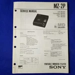 Sony MZ-2P Service Manual Original Paper Oem Repair Guide Usa. Fixed Price $27.16.