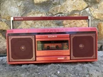 Vintage Boombox Sony CFS-230 Radio Cassette Player No Conion Vela Lasonic. Fixed Price $200.00.