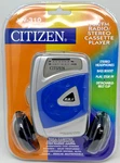 Citizen AW-310 Am/fm Radio Stereo Cassette Player With Headphone Brand New. Fixed Price $10.99.