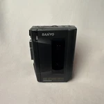 Sanyo Personal Cassette Tape Player M-1119 Voice Activated Compact Recorder. Fixed Price $11.89.