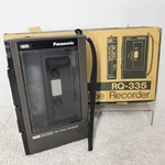 Panasonic Mini Cassette Tape Recorder RQ-335 With Box Tested Missing A/c. Fixed Price $42.49.