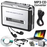 Cassette Player Converter Recorder Capture Tapes To Digital MP3 Cd Music Via Usb. Fixed Price $21.93.