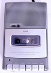 Rca RP3503-B Portable Cassette Player & Recorder Mic Input, Gray/silver. Fixed Price $10.99.