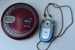 Coby CX-7 Am/fm Pocket Radio & Gpx CDP3104 Portable Player. Fixed Price $19.99.