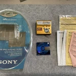 Sony MZ-N505 Gold Minidisc Player W/ Blank Media Instructions Box Working. Fixed Price $199.95.