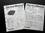 Panasonic SL-S150 Portable Cd Player Original Service Manual 1993. Fixed Price $9.99.