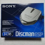 Sony Cd Player Diskman D-E305 With Box. Fixed Price $482.44.