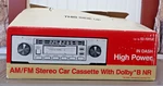 Vintage Realistic Am/fm Car Stereo Cassette Player 12-1911A New Box 1980S. Fixed Price $125.00.
