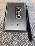 General Electric Cassette Tape Player Recorder Model 3-5313A Silver. Fixed Price $20.00.