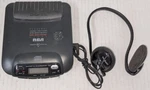 Vintage Rca Personal Compact Disc Player Model Rp 7902 Dec 1993 With Headphones. Fixed Price $14.99.