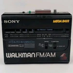 Sony Walkman Wm AF64/BF64 Vintage Radio Cassette Player Japan For Parts Only. Fixed Price $44.99.