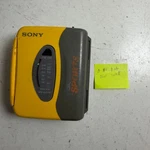 Vintage Sony Walkman Sports WM-SXF10 Yellow Portable Radio & Cassette Player. Fixed Price $39.99.