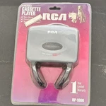 Rca RP-1800 Stereo Cassette Player Bass Boost Detachable Belt Clip Headphones. Fixed Price $36.99.