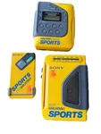 3 Vintage Sony Sports Audio Cassette Walkman (WM-F2078) WM-AF54 Fm (D-1). Fixed Price $150.00.