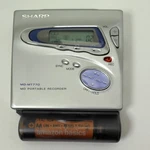 Sharp Portable Recorder MD-MT770-S Mdlp Compatible, Original Aa Battery Case.. Fixed Price $201.53.