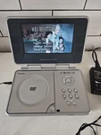 Venturer Portable Dvd Player 7" Screen With Battery Pack And Charger Carrycase. Fixed Price $37.60.
