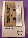 Vintage Panasonic RQ-J11 Stereo To Go Cassette Player W/case-works!. Fixed Price $79.99.