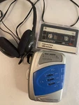 Citizen Portable Am/fm Radio Stereo Cassette Player W/ Headphones & Tape AW-320. Fixed Price $18.95.
