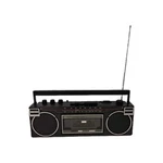 Vintage Sr Portable Boombox Am Fm Stereo Cassette Player Radio Dual Speakers. Fixed Price $31.99.