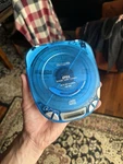 Aiwa XP-V323YL Transparent Blue Portable Cd Player Sony Walkman Style. Fixed Price $80.00.