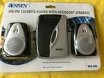 Jensen SCR-68S Stereo Cassette Player With Am/fm Radio And Speakers (new). Fixed Price $99.99.