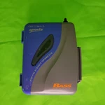 Optimus Sports Am/fm Cassette Player SCP-100 Extended Bass System Blue Grey. Fixed Price $28.99.