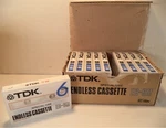 Tdk EC-6M Endless Cassette Blank Min. Tape 10-PACK New , Japan. Fixed Price $152.95.