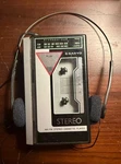 Sanyo Portable Am-fm MG-R60 Stereo Cassette Player Vintage Walkman W/headphones. Fixed Price $35.00.
