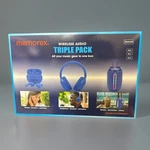 Memorex Wireless Audio Triple Pack - Bluetooth Speaker, Headphones & Tws Earbuds. Fixed Price $12.00.