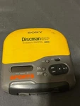 Vtg Sony Sports Discman D-421SP Portable Cd Player Yellow Gray ( Read ). Fixed Price $51.00.