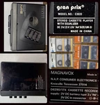 Vintage Working Audio Cassette Recorder+ Dragging Player 10 New Blank Tape Lot. Fixed Price $29.99.