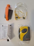 Vintage Sony Walkman Sports Cassette Player Radio WM-SXF32 Earbuds. Fixed Price $74.99.