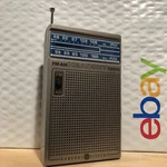 Vintage General Electric Fm Am Headset Transistor Radio Receiver 7-1150A Tested. Fixed Price $16.62.