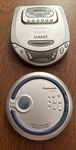 Two Portable Cd Players Panasonic SL-SX321C And Classic CL540 Both Untested. Fixed Price $19.99.