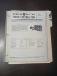 Ge 3 5270A Service Manual Original Repair Book Escape Mini Stereo Tape Player. Fixed Price $49.99.
