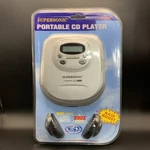 Vtg Supersonic Portable Cd Player SC-2005 Headphones New Bass Boost 1 Bit Dac. Fixed Price $35.00.